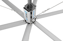 工业大风扇轮毂及滚动轴承轴系结构设计